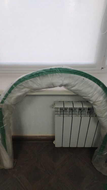 Парник на метал.дугах дл.2,5м, д.10мм СУФ (42,60) РБ4 42