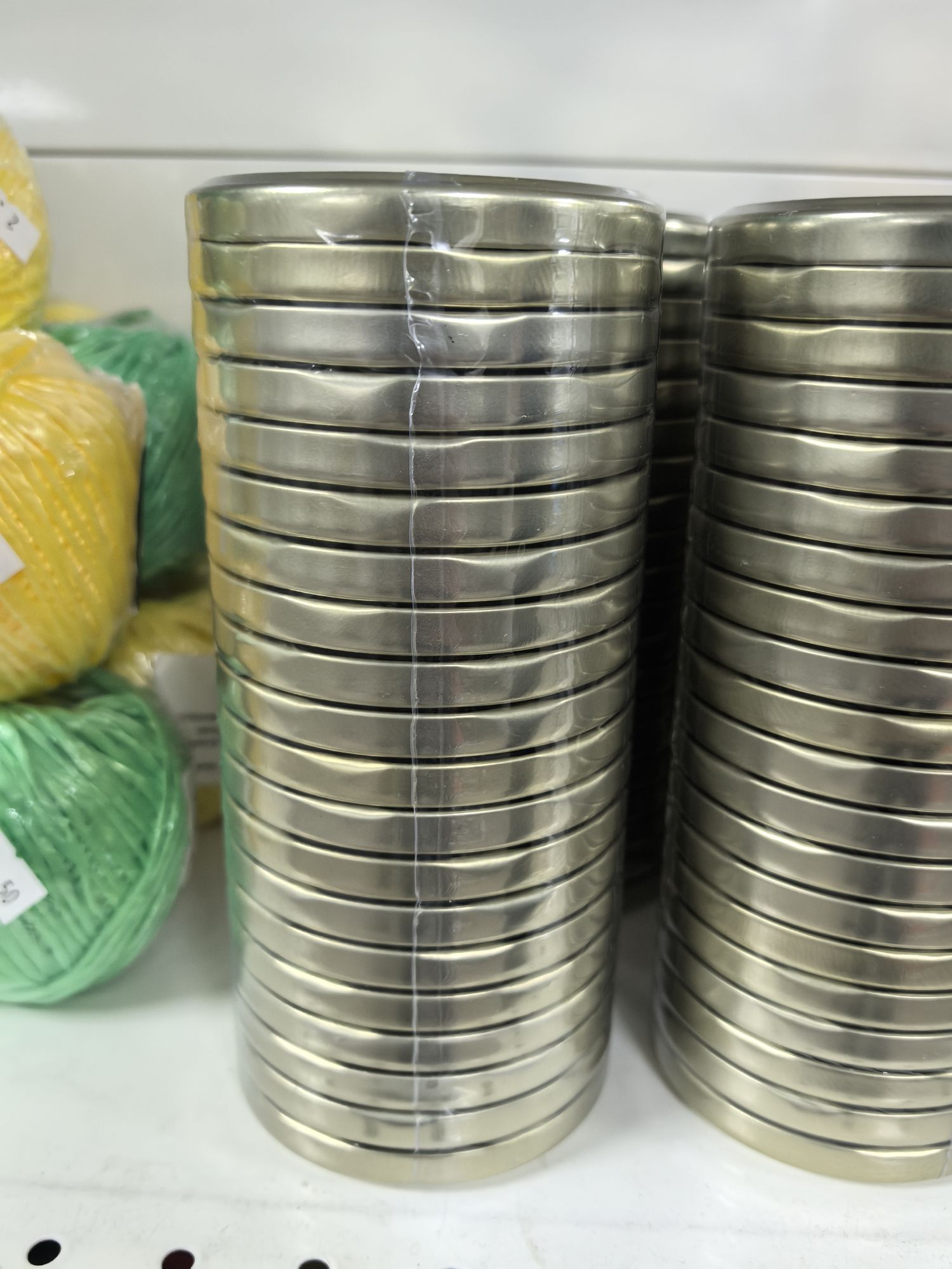 Крышка металическая винтовая, диам. 82