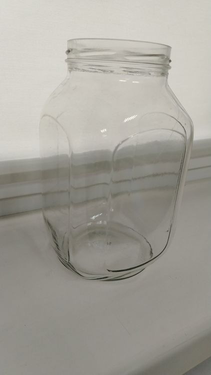 Банка стеклянная КУБ д.0,72-3л0,72л 82мм,ТВ