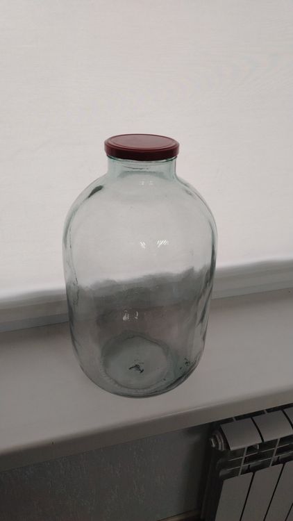 Банка стеклянная 10-20л (ТВ,СКО)10л 100мм,ТВ